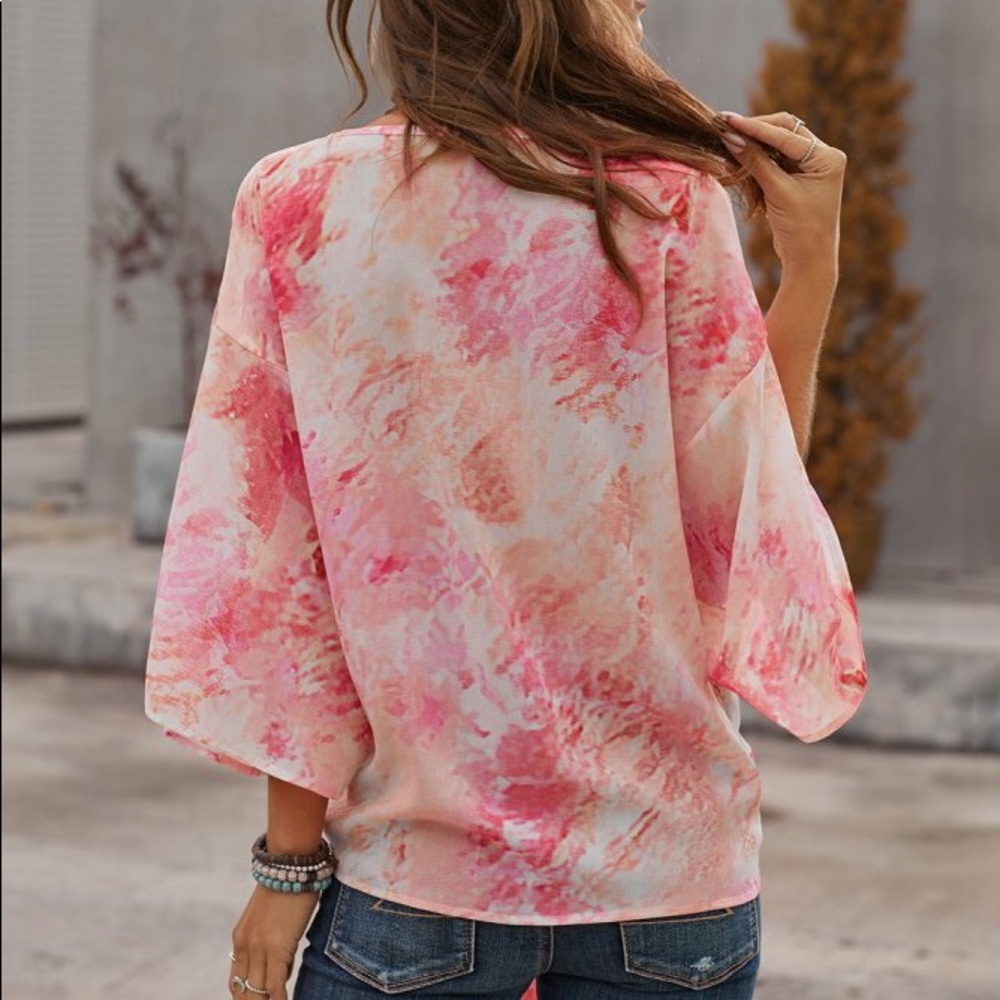Just in! Sunsets and you tie top - Picture 4 of 4